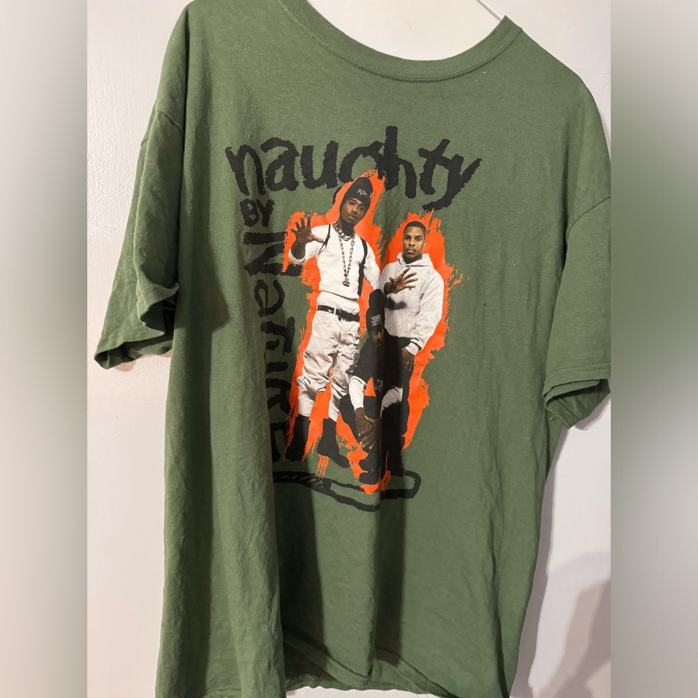 Retro Vintage Naughty By Nature 90s Tour Tee